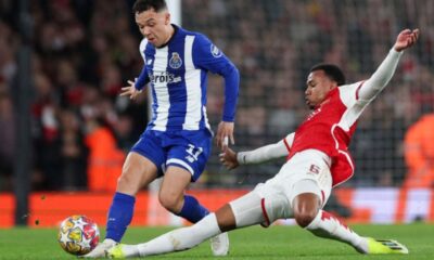 Arsenal vs FC Porto Timeline