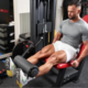 leg extension machine