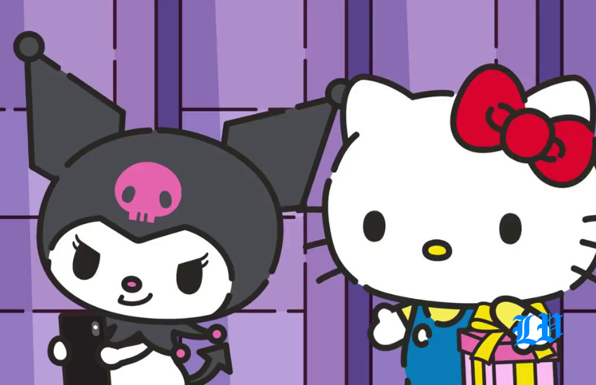 Kuromi and Hello Kitty